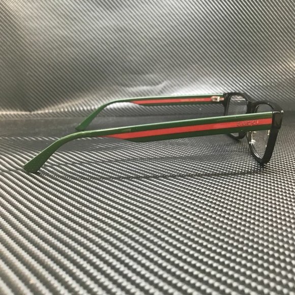 New Gucci Men's Tri Colored Stripe Eyeglasses - Picture 4 of 5